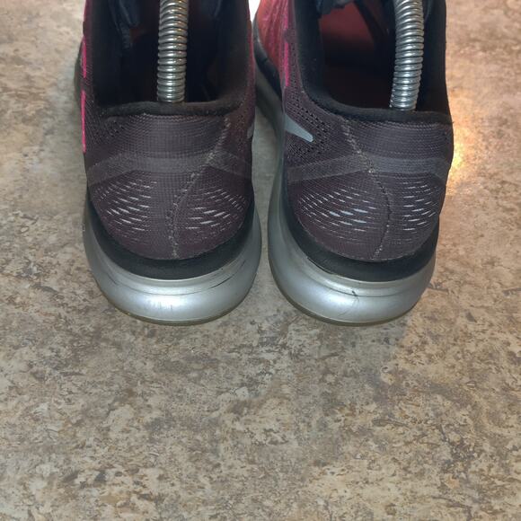 Nike Air Max Shoes Women's 8 Black Orange Pink Silver Cute Ombre Gym Running Gym - Picture 7 of 10